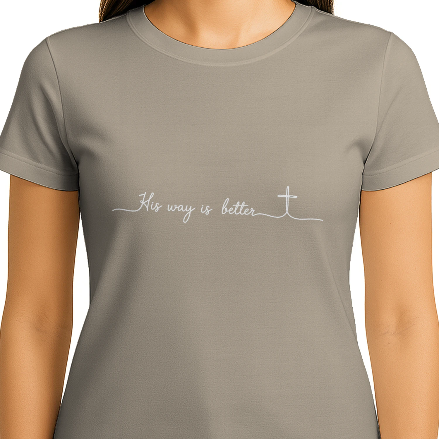 His Way Is Better Christian Faith Cross Scripture T-Shirt