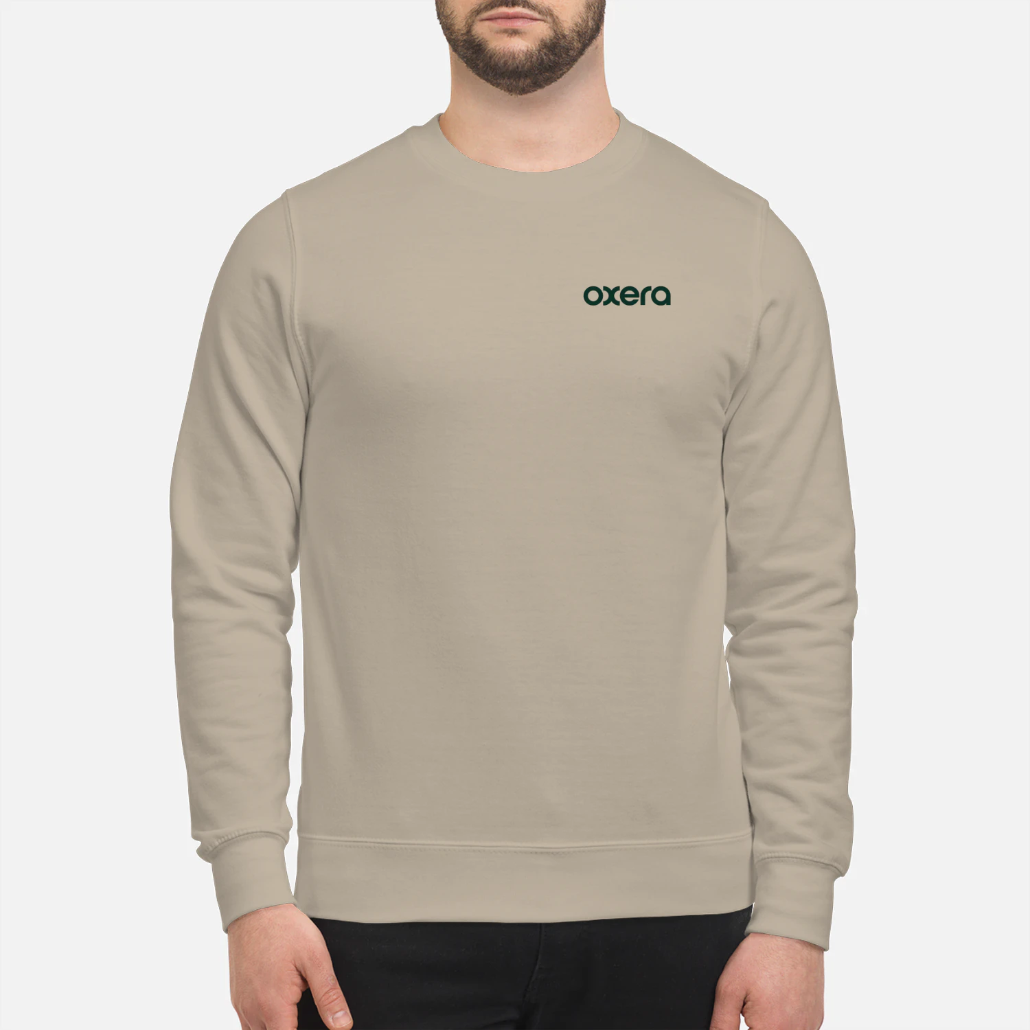 Green print sweatshirt