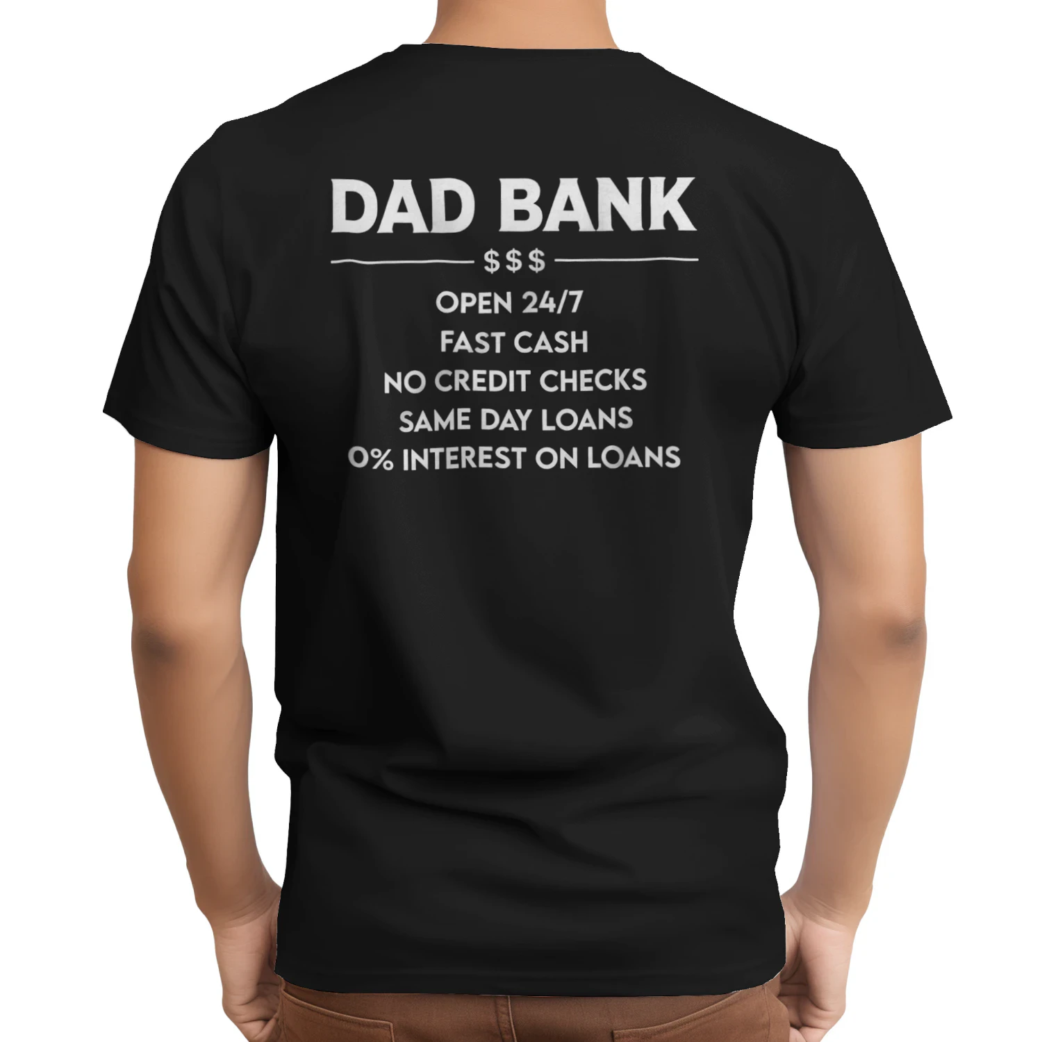 (ON Back) Dad Bank Open 24 7 Fast Cash No Credit Checks