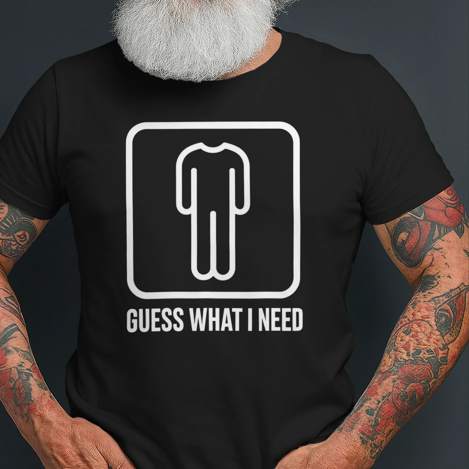Guess What I Need Head Headless Man
