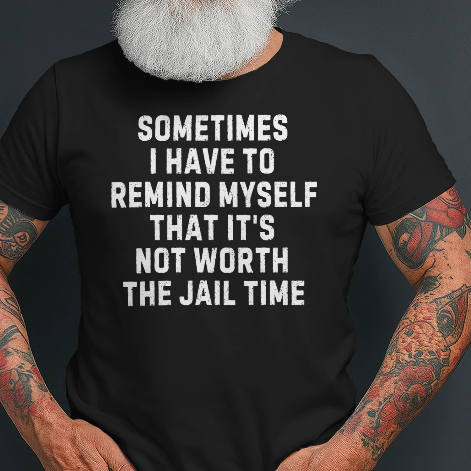 Sometimes I Have To Remind Myself That It's Not Worth The Jail Time