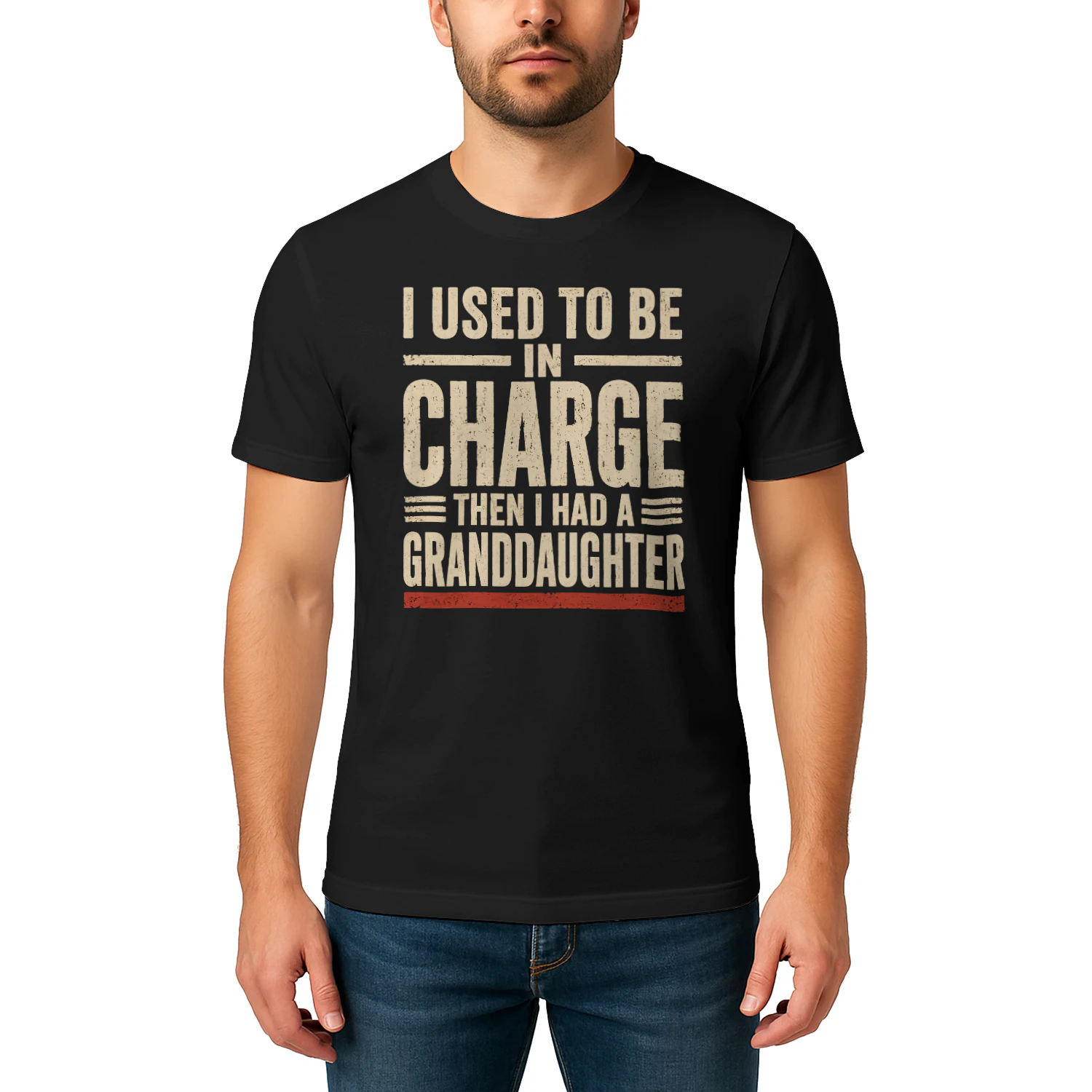 I Used To Be In Charge Then I Had A Granddaughter - Classic Unisex T-shirt