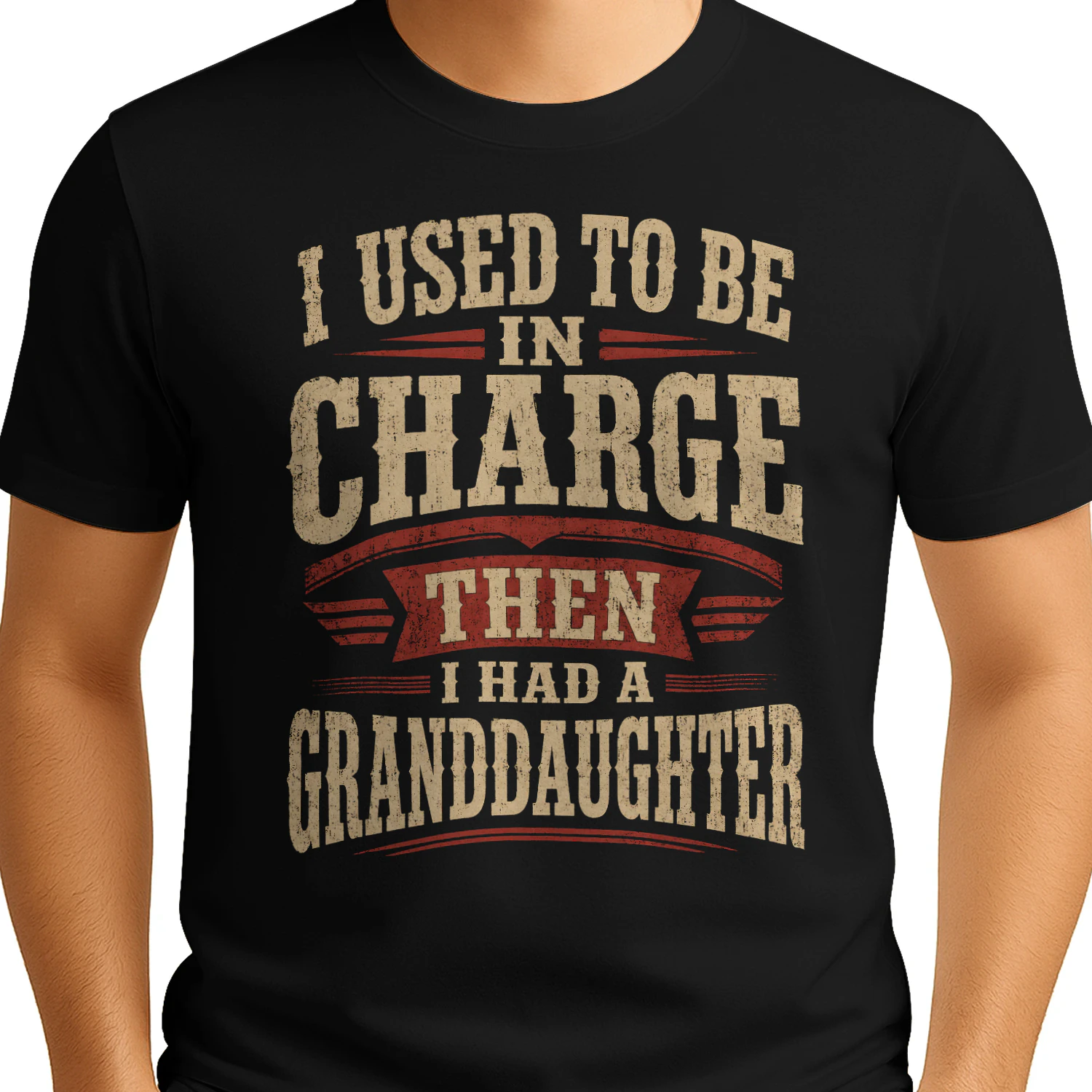  I Used To Be In Charge Then I Had A Granddaughter - Classic Unisex T-shirt