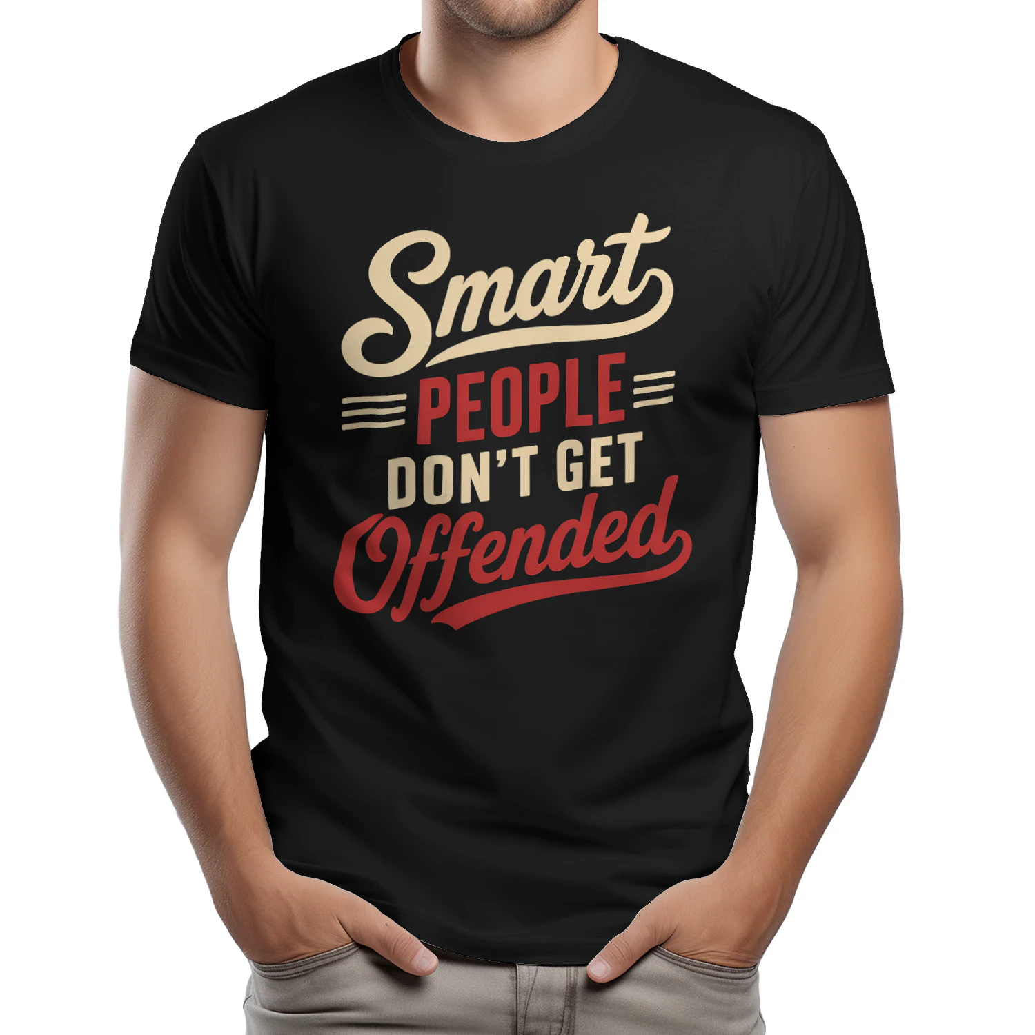 Smart People Don’t Get Offended - Classic Unisex T-shirt