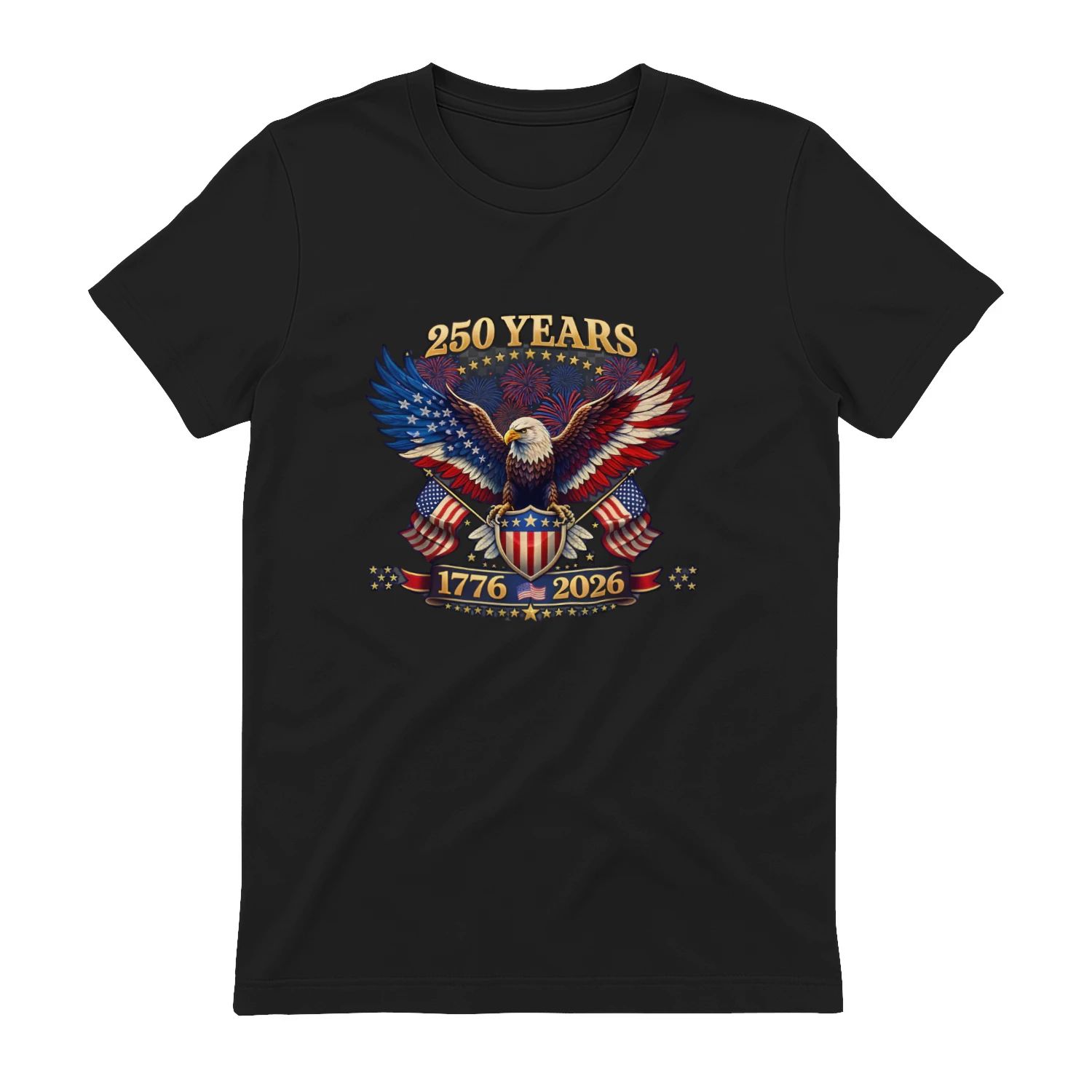 250 Years American 250th 4th of July Anniversary 1776-2026 
