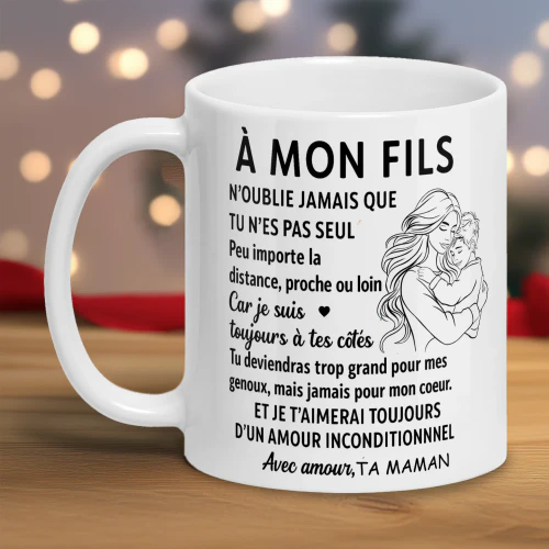 à Mon fils Maman