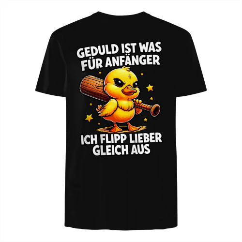 GEDULD IST WAS FÜR ANFÄNGER