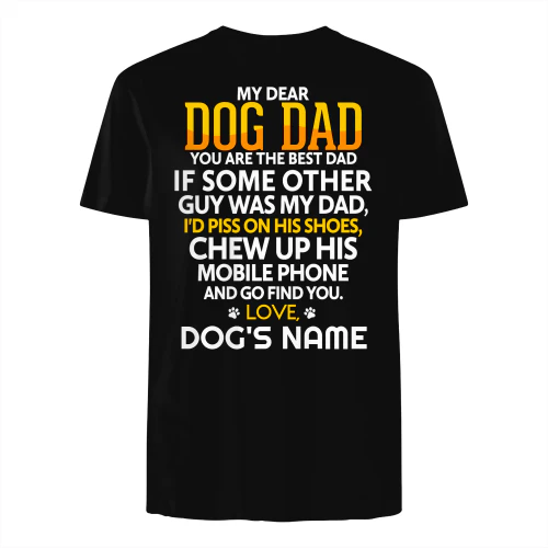ENG - Dear Dog Dad Best Seller