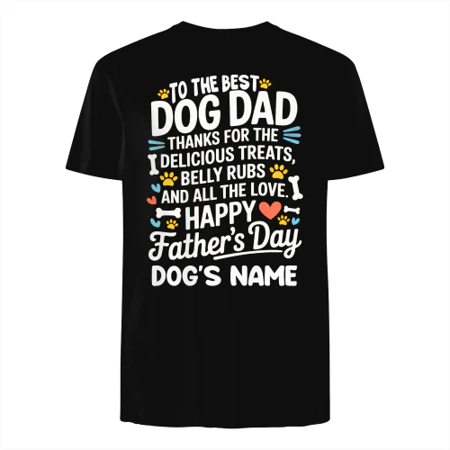 ENG - BEST DOG DAD - HAPPY FATHER'S DAY