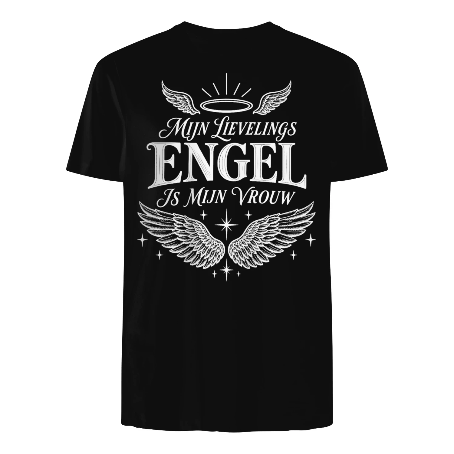 MIJN LIEVELINGS ENGEL IS MIJN VROUW ✨ – Herenshirt in beperkte oplage ⚡ + Gratis verzending 🚚