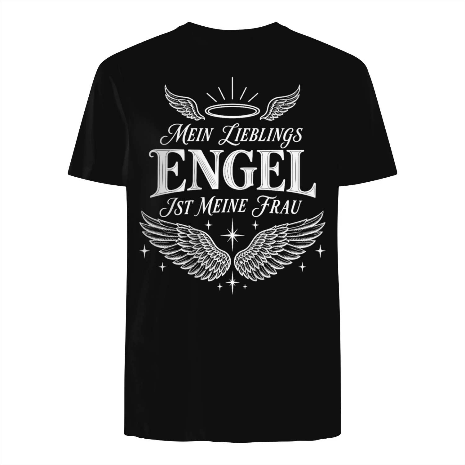 MEIN LIEBLINGS ENGEL IST MEINE FRAU ✨ – Limitierte Edition Herren Shirt ⚡+ Kostenloser Versand 🚚