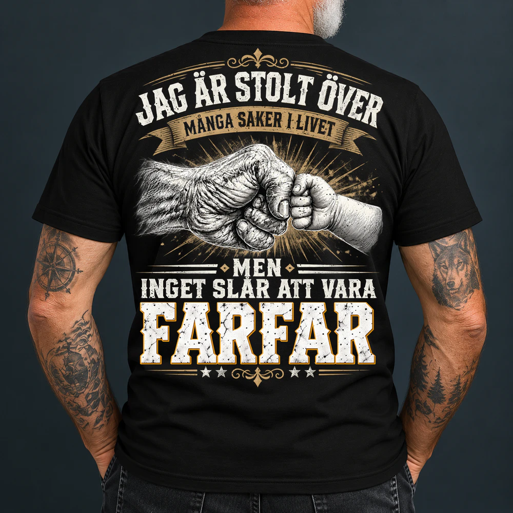 Till världens bästa farfar – en present från hjärtat