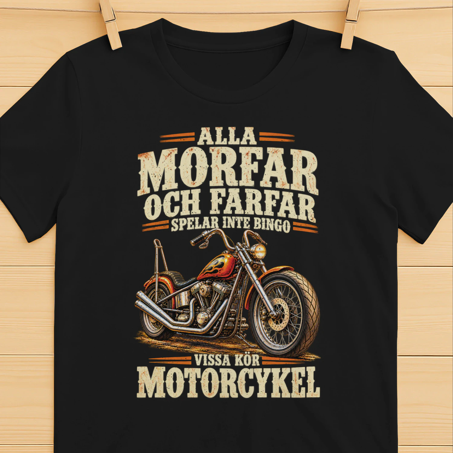 Alla Morfar Och Farfar Spelar Inte Bingo – Vissa Kör Motorcykel