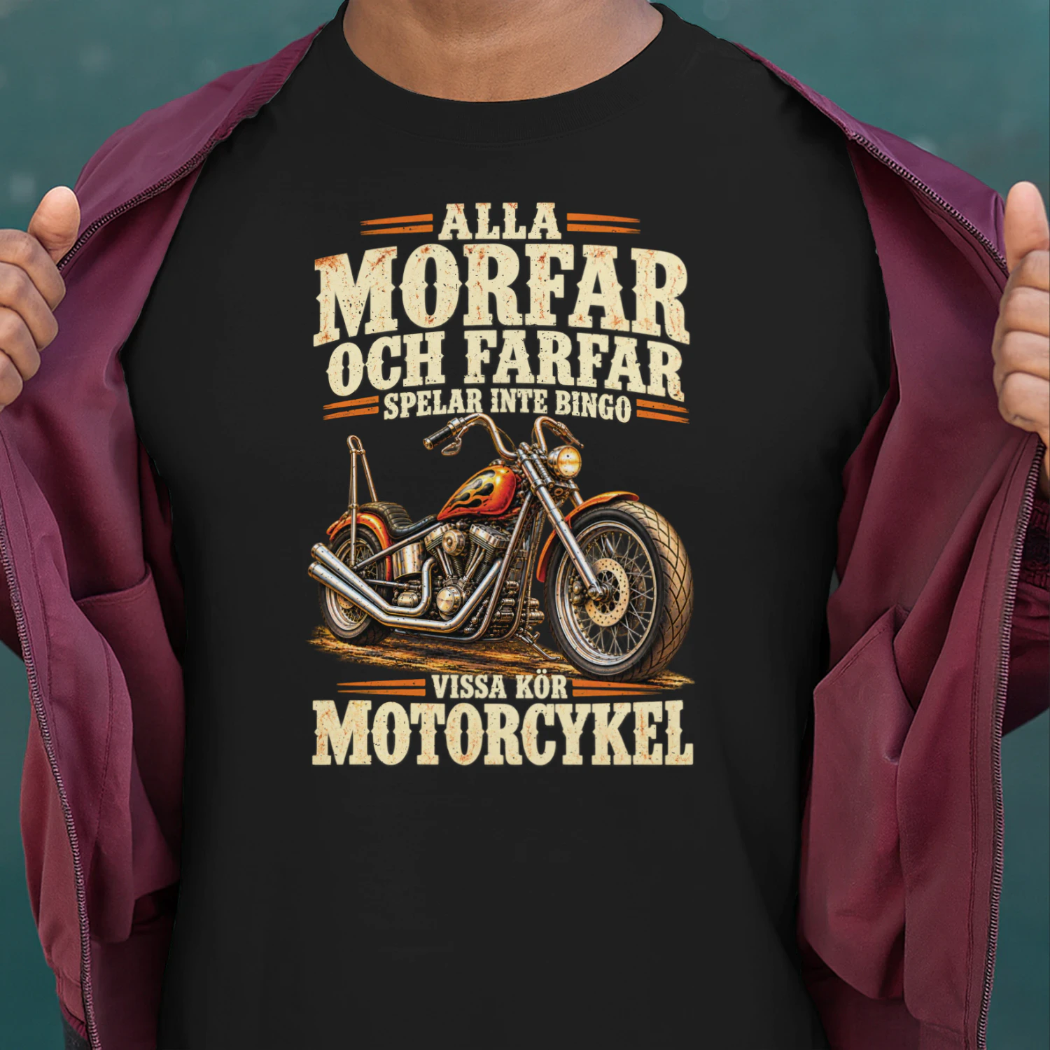 Alla Morfar Och Farfar Spelar Inte Bingo – Vissa Kör Motorcykel