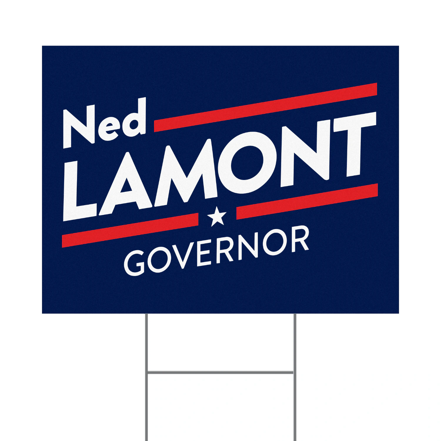 Ned Lamont For Governor Yard Sign