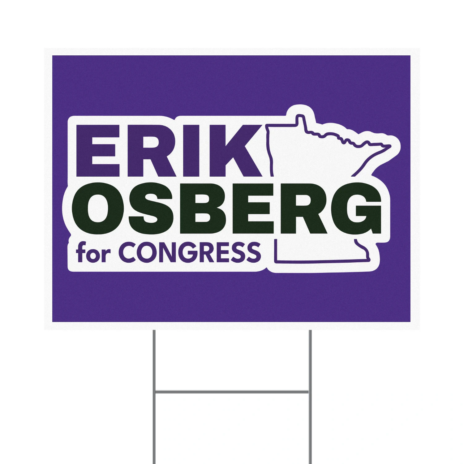 Erik Osberg for Congress Yard Sign