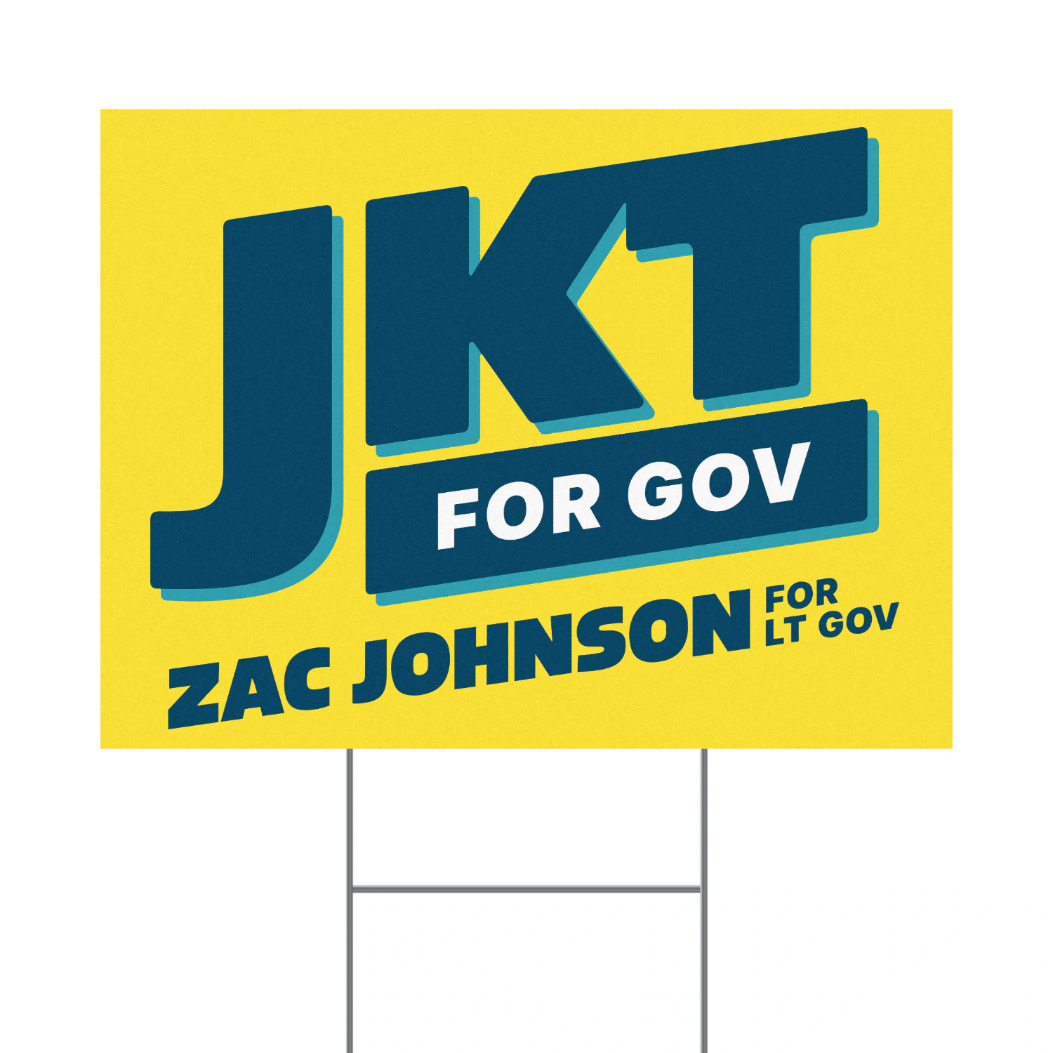 Jonathan Kreiss-Tomkins For Governor Yard Sign - JKT Advances to Alaska’s November Governor’s Race After August 2026 Primary
