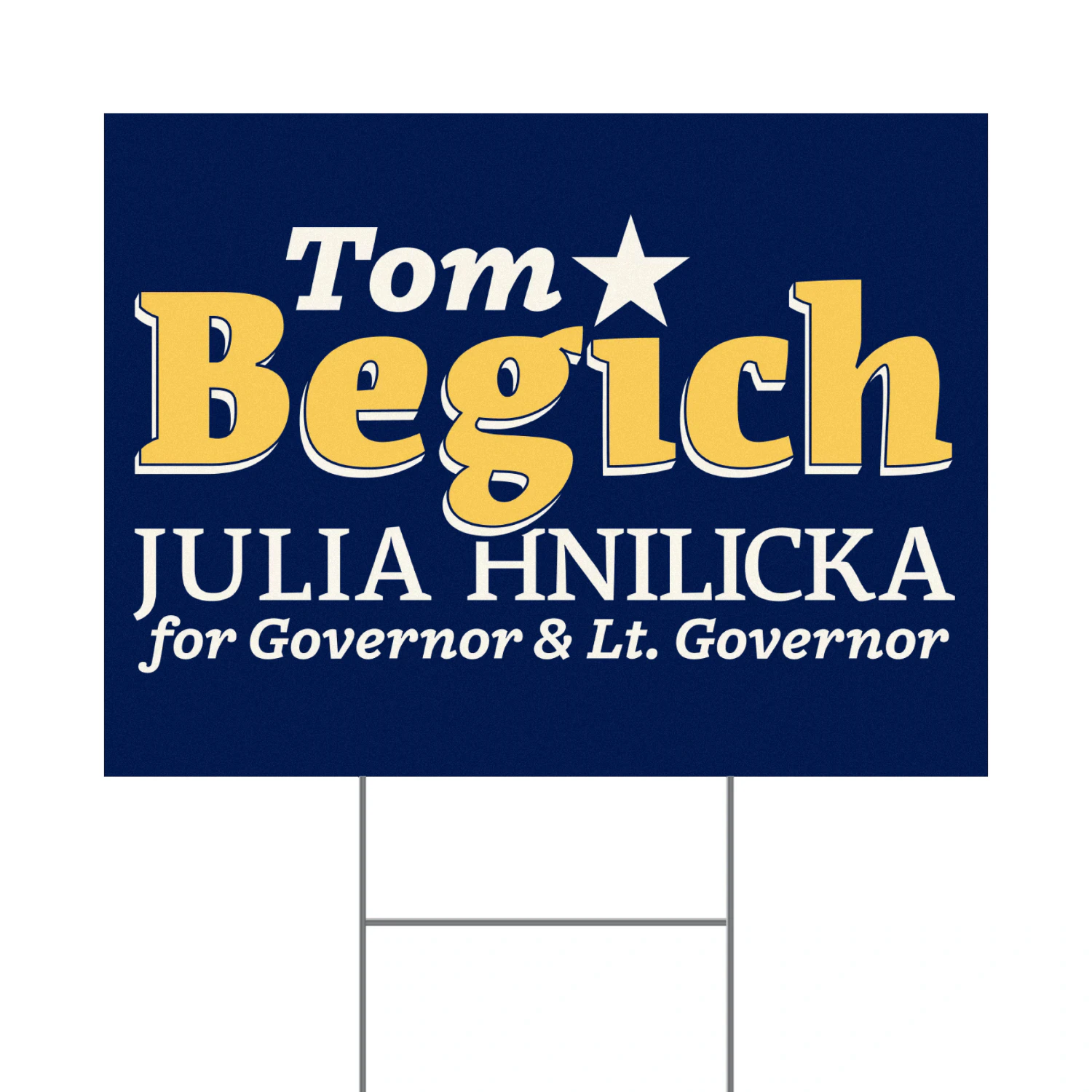 Tom Begich For Governor Yard Sign – Alaska 2026 Campaign, Primary Results & General Election Support