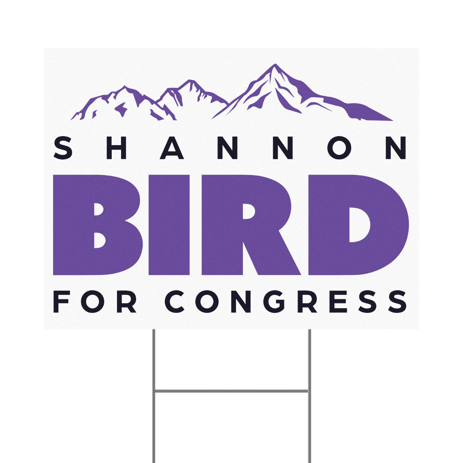 Shannon Bird for Congress Yard Sign - Colorado Democrat’s 2026 Congressional Campaign and Primary Race in District 8