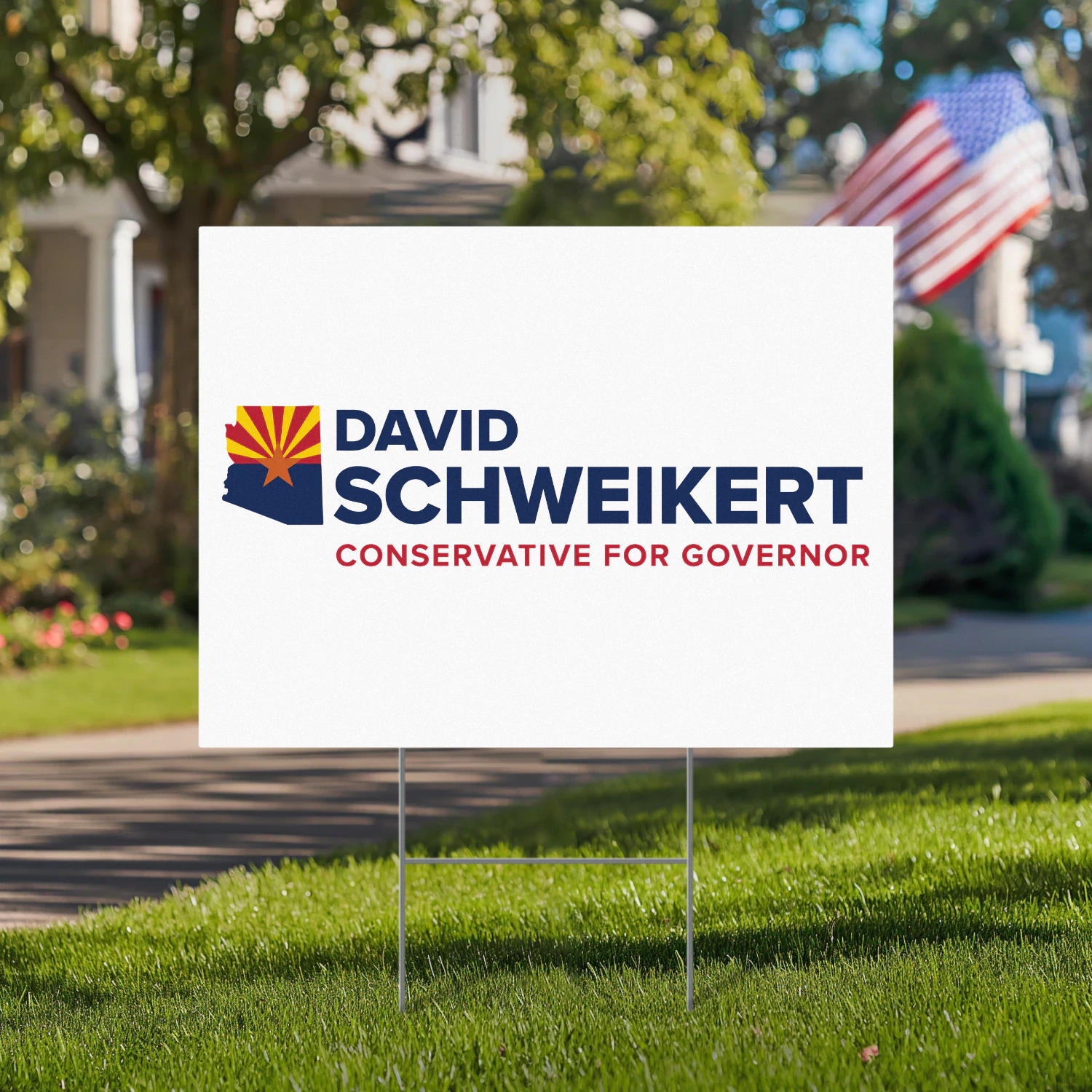 David Schweikert for Governor Yard Sign