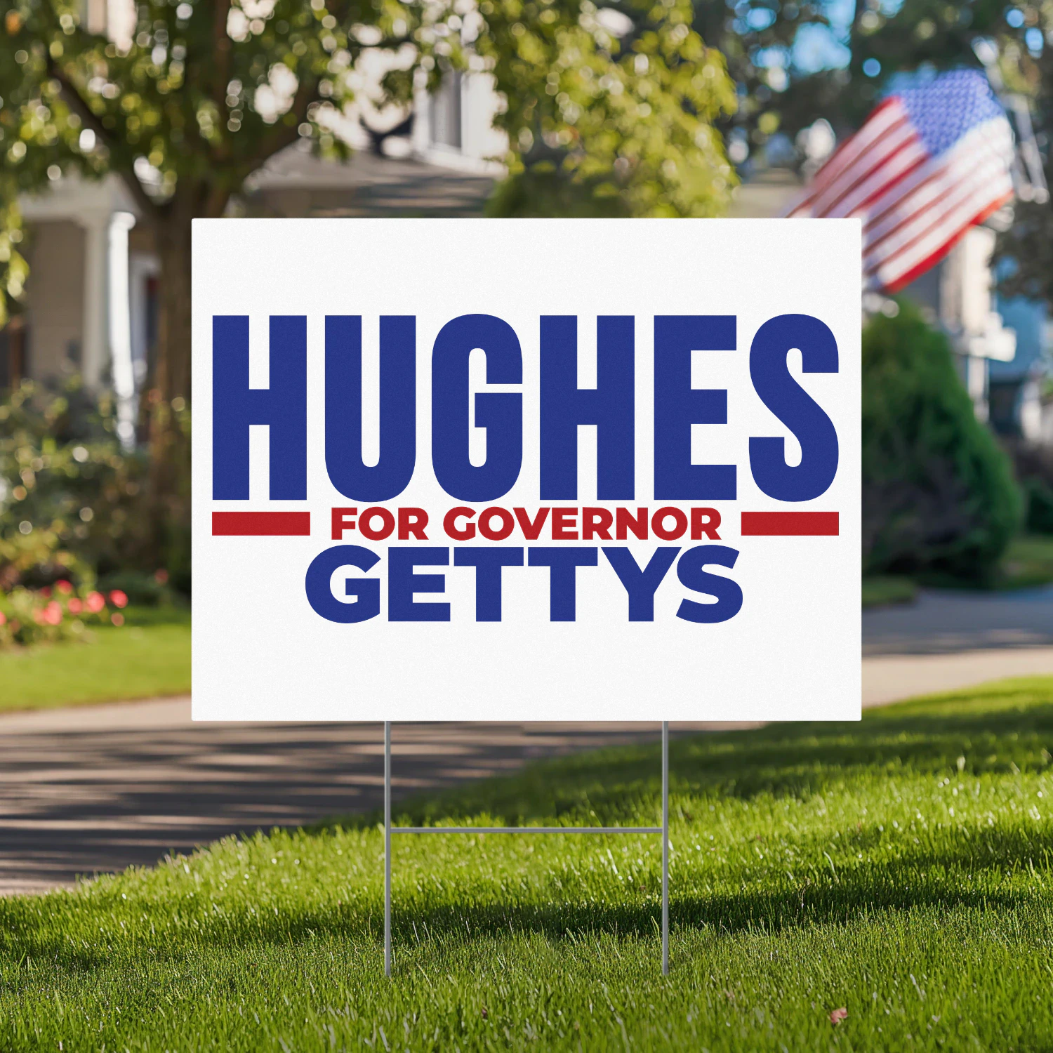 Shelley Hughes for Governor Yard Sign
