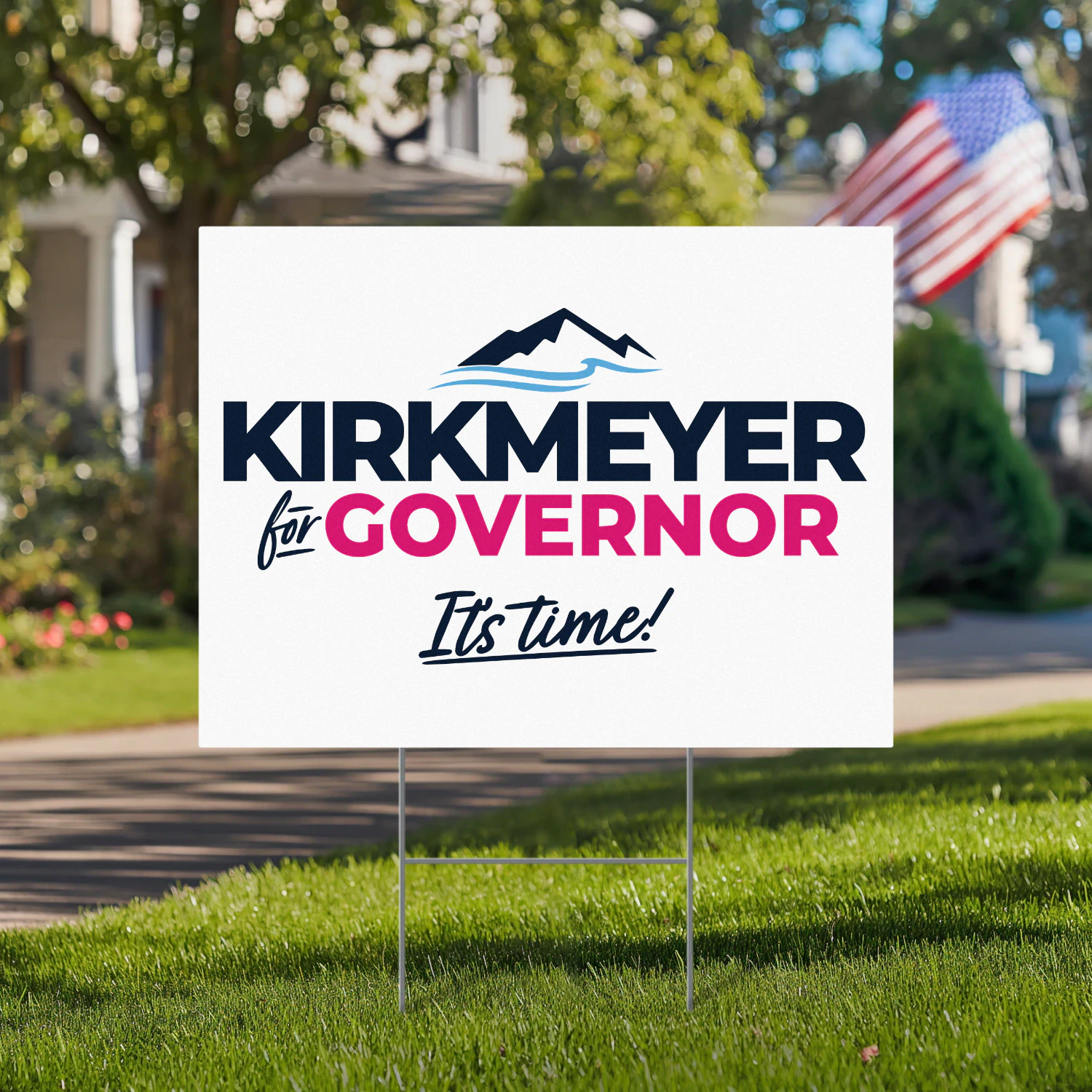 Barbara Kirkmeyer for Governor Yard Sign