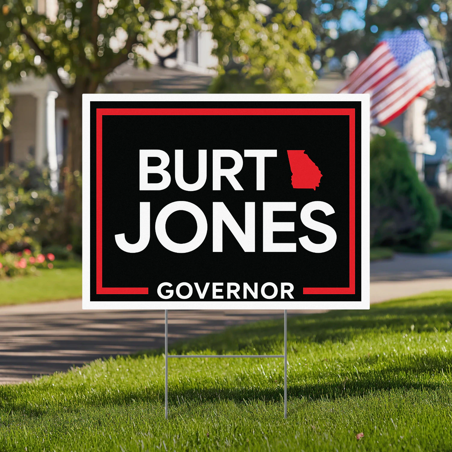 Burt Jones for Governor Yard Signs