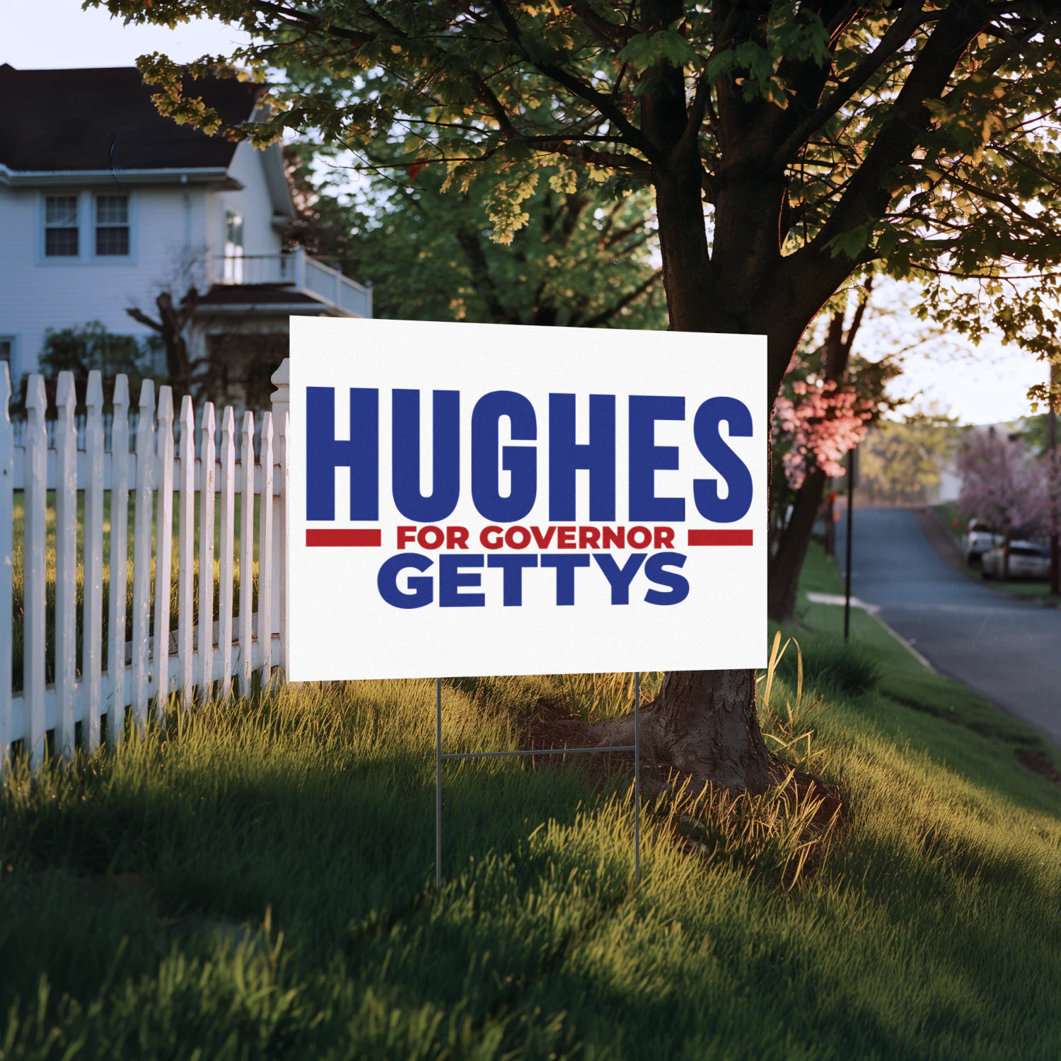 Shelley Hughes for Governor Yard Sign