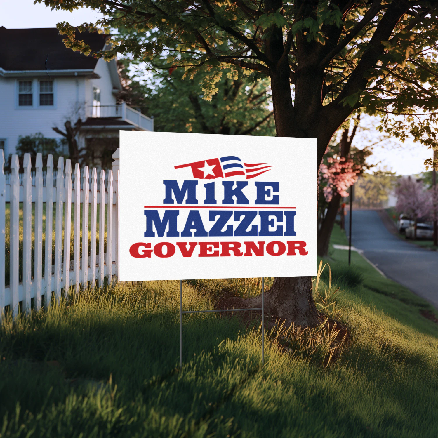 Mike Mazzei for Governor Yard Sign