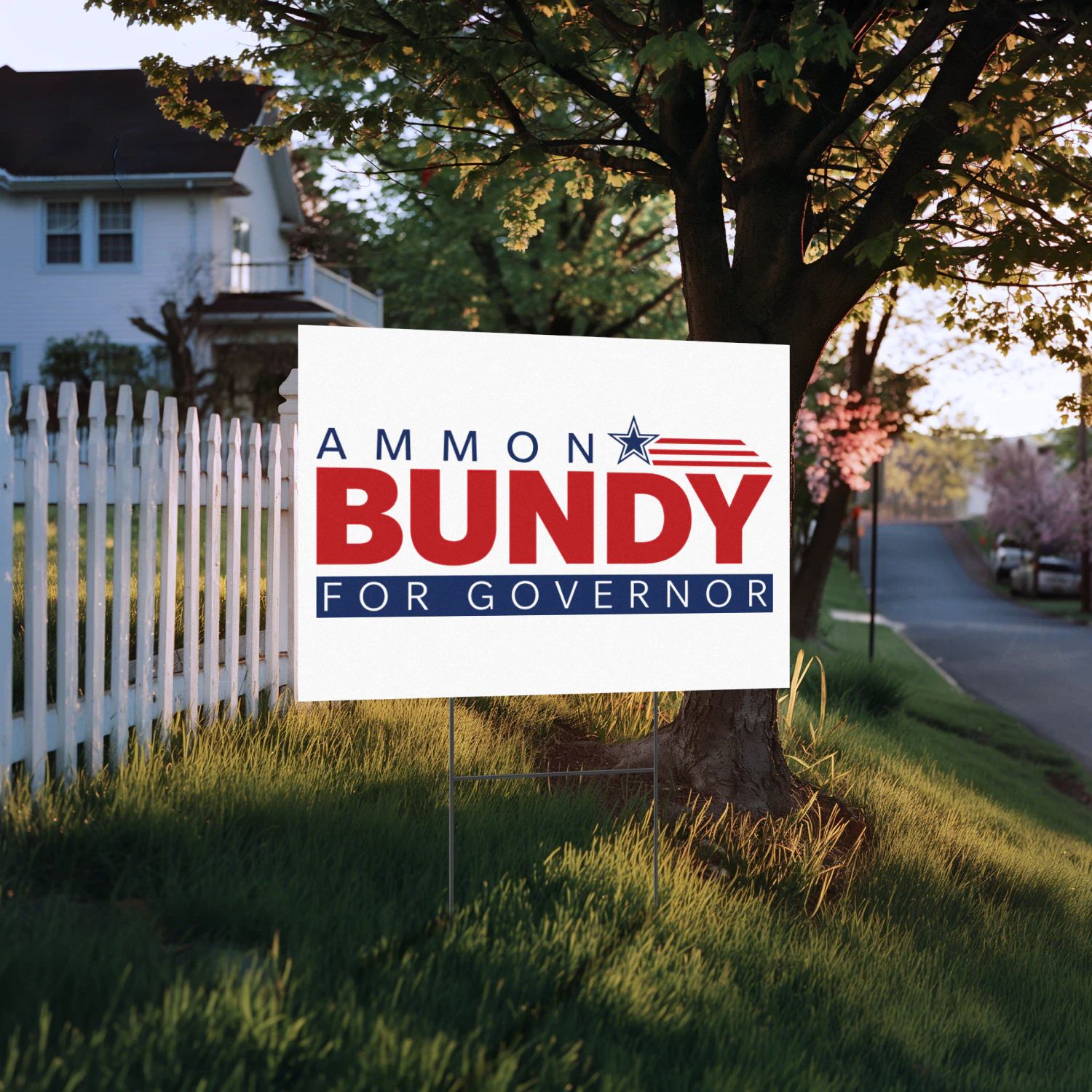 Ammon Bundy for Governor Yard Sign