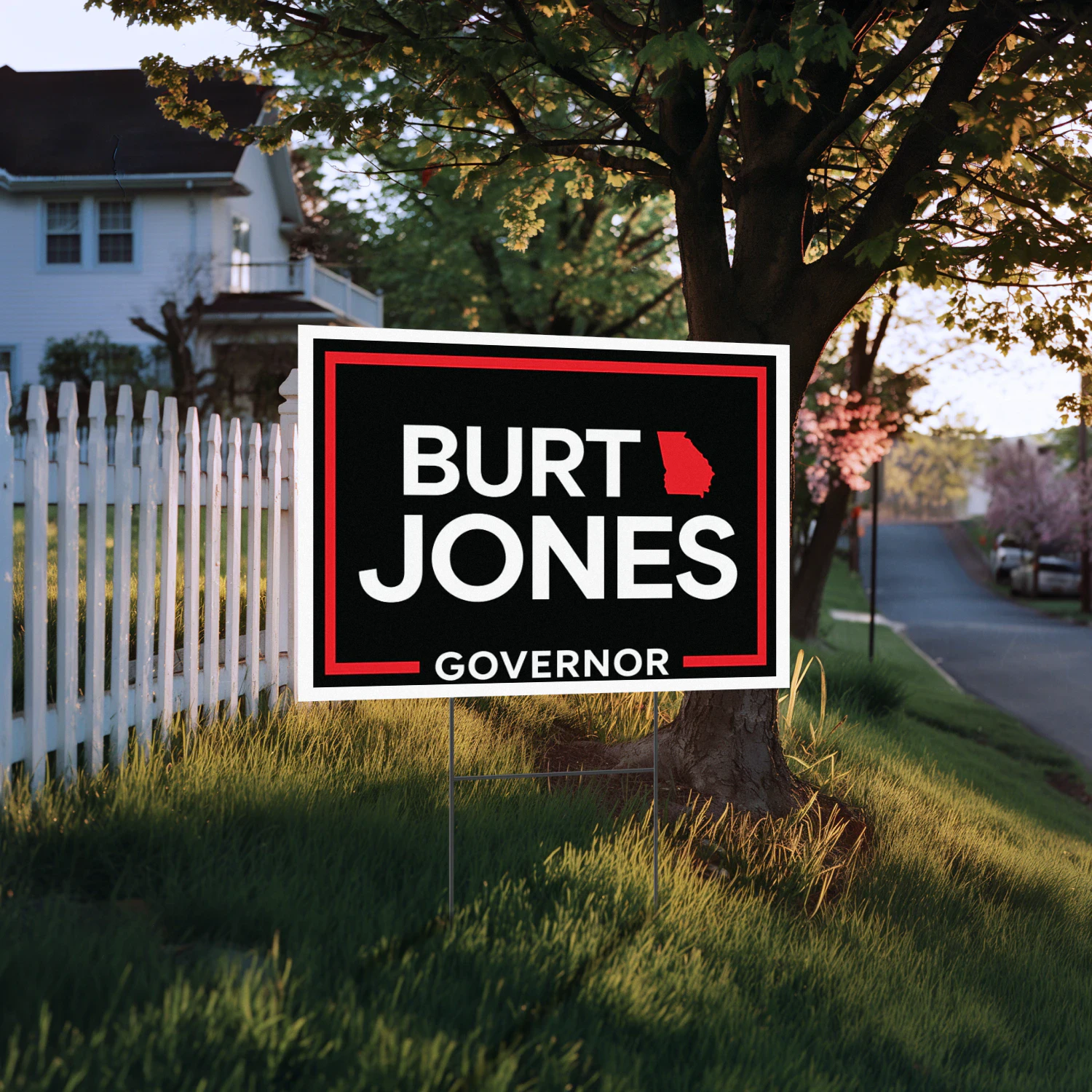 Burt Jones for Governor Yard Signs
