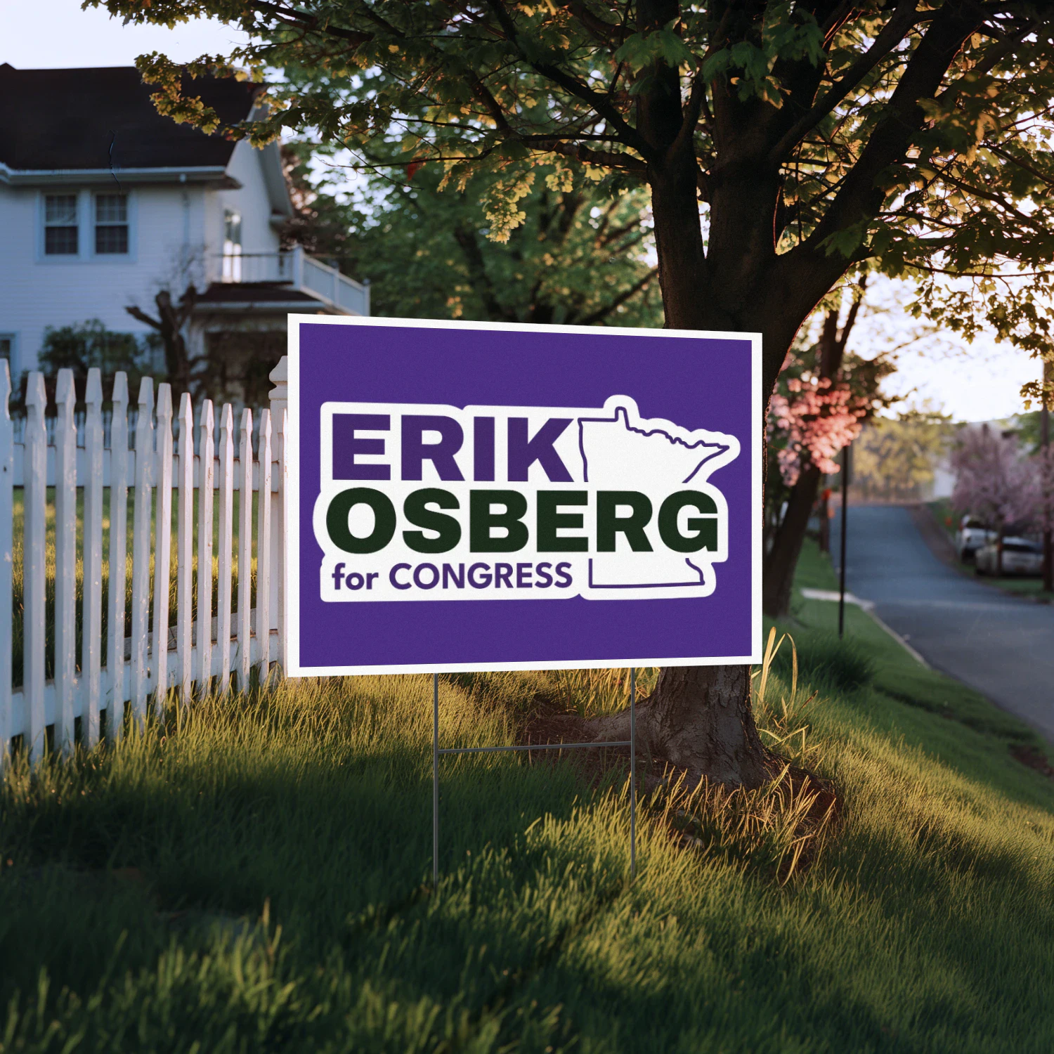 Erik Osberg for Congress Yard Sign