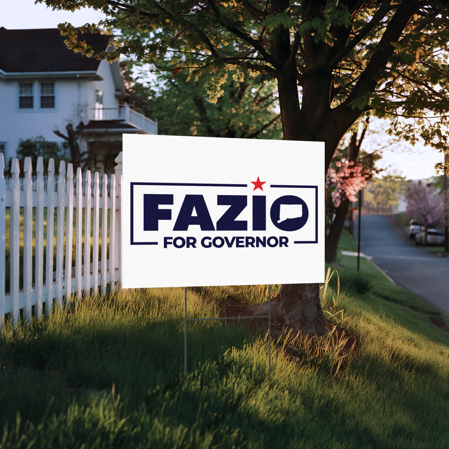 Ryan Fazio for Governor Yard Sign