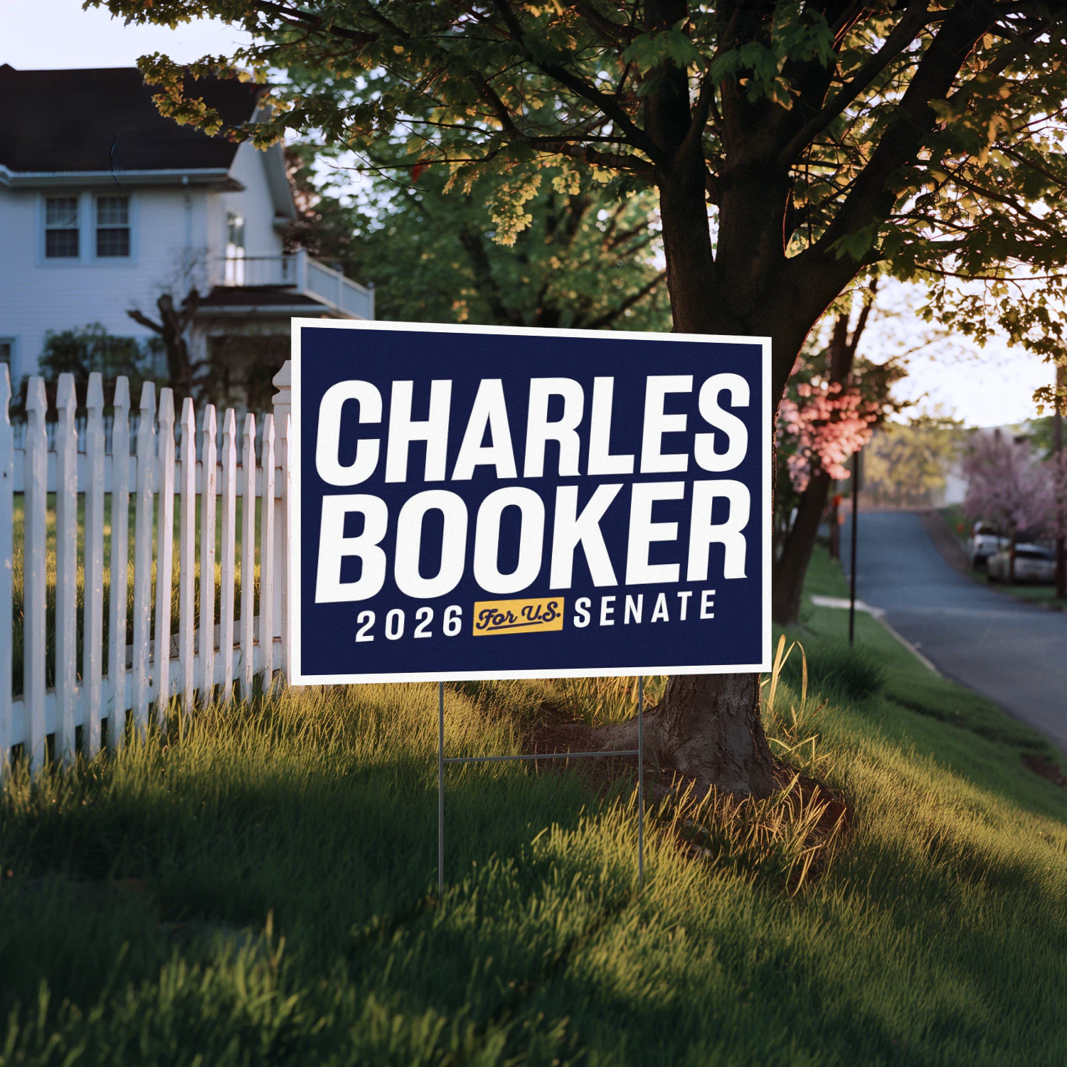 Charles Booker for US Senate Yard Sign