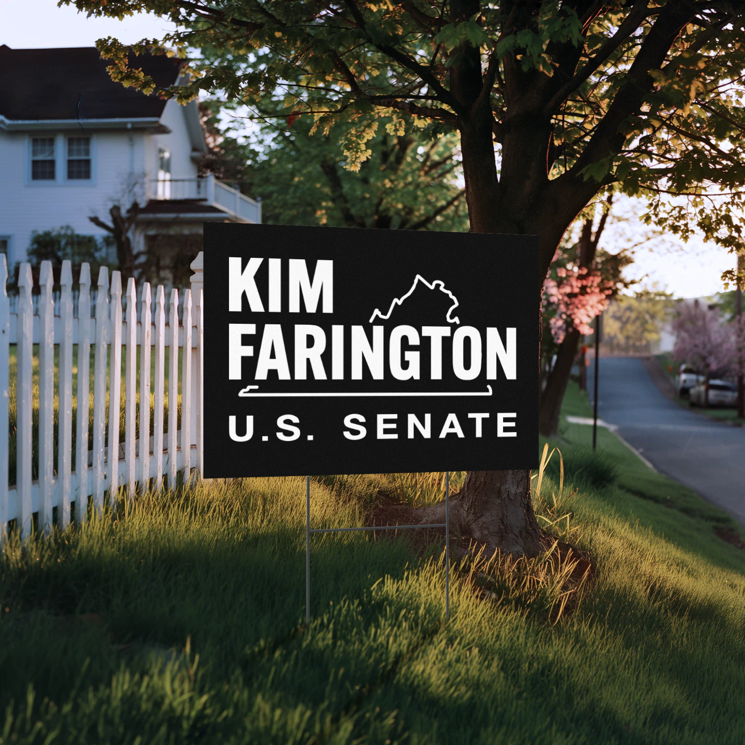 Kim Farington for Senate Yard Sign