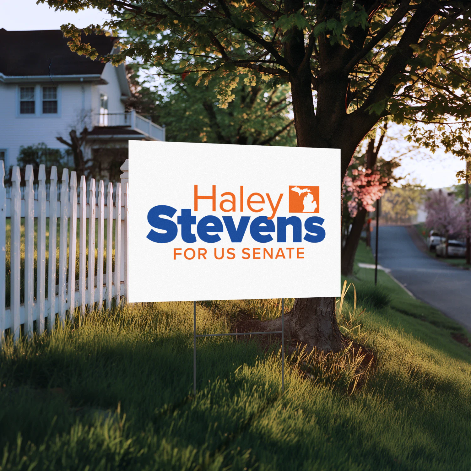 Haley Stevens For US Senate Yard Sign