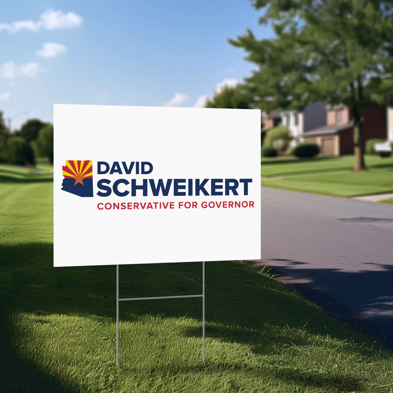 David Schweikert for Governor Yard Sign
