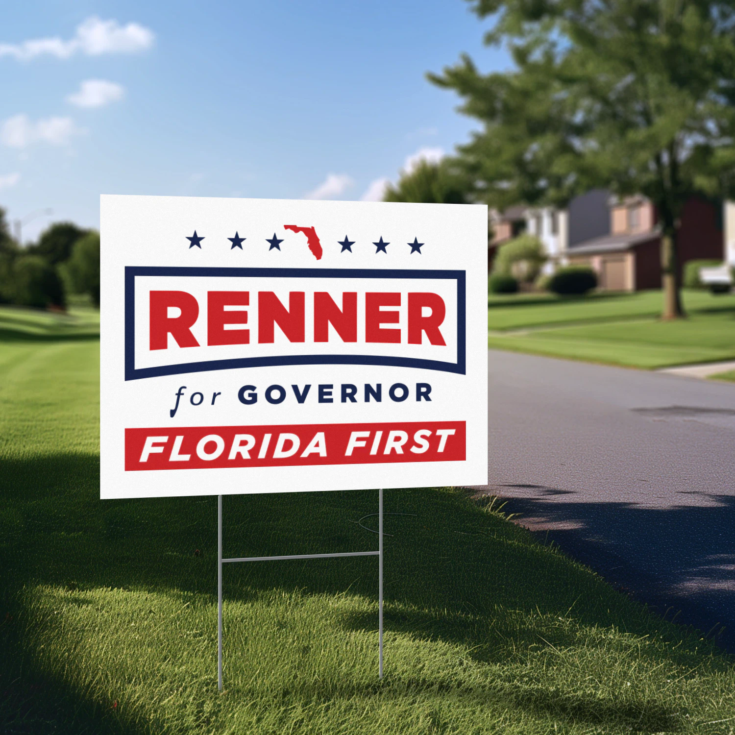Paul Renner for Governor Yard Sign