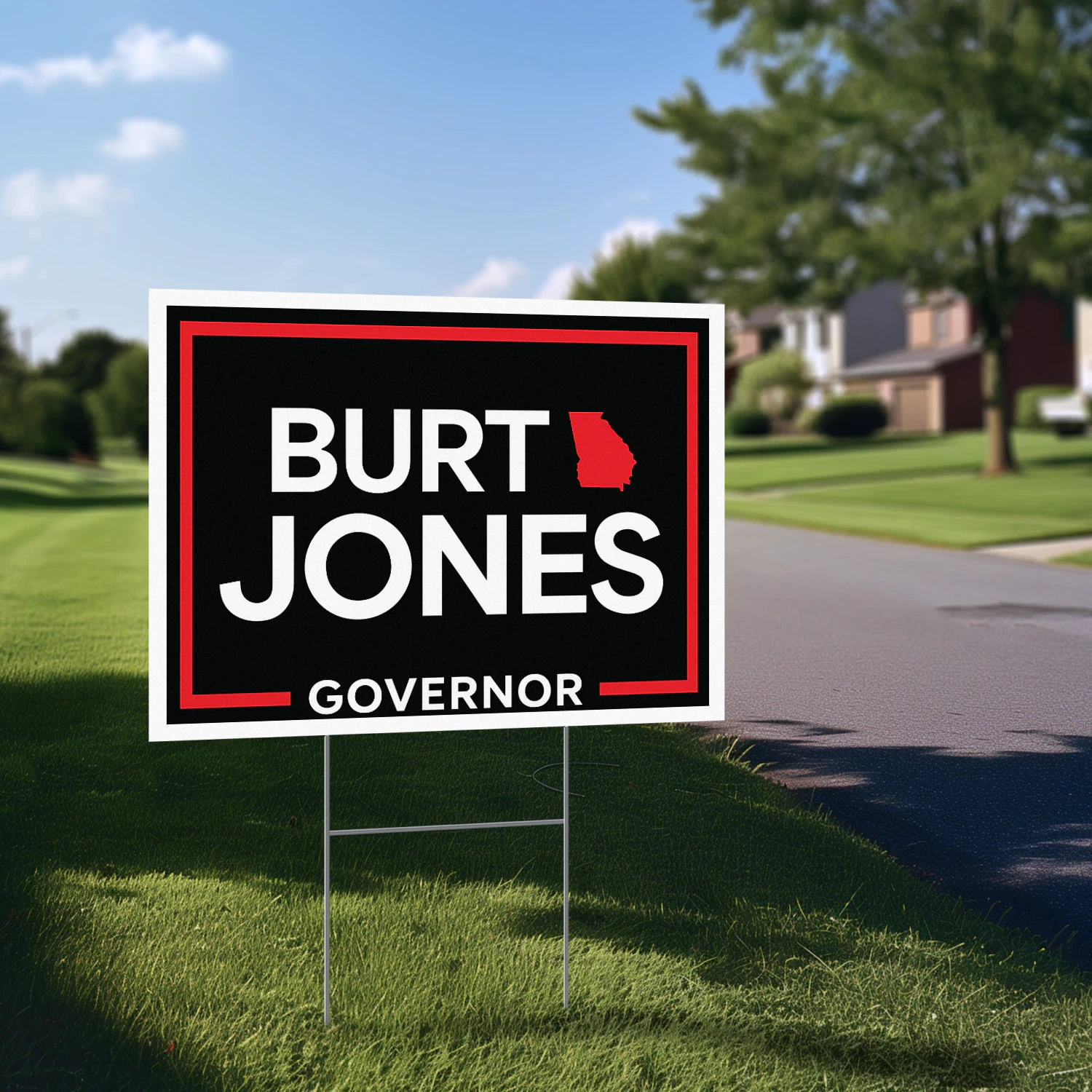 Burt Jones for Governor Yard Signs