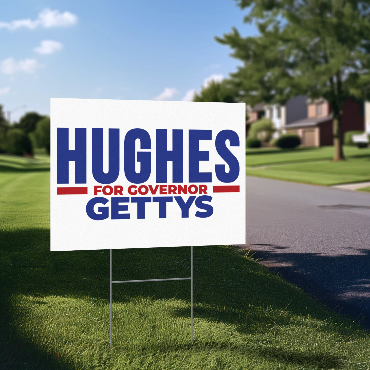 Shelley Hughes for Governor Yard Sign