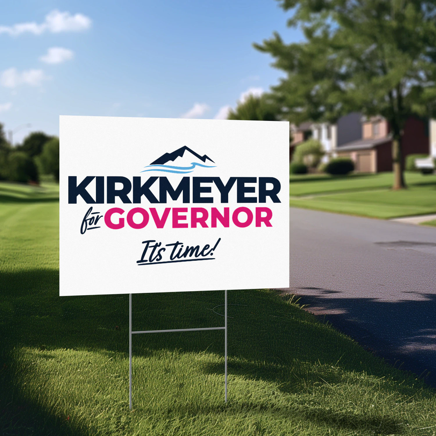 Barbara Kirkmeyer for Governor Yard Sign