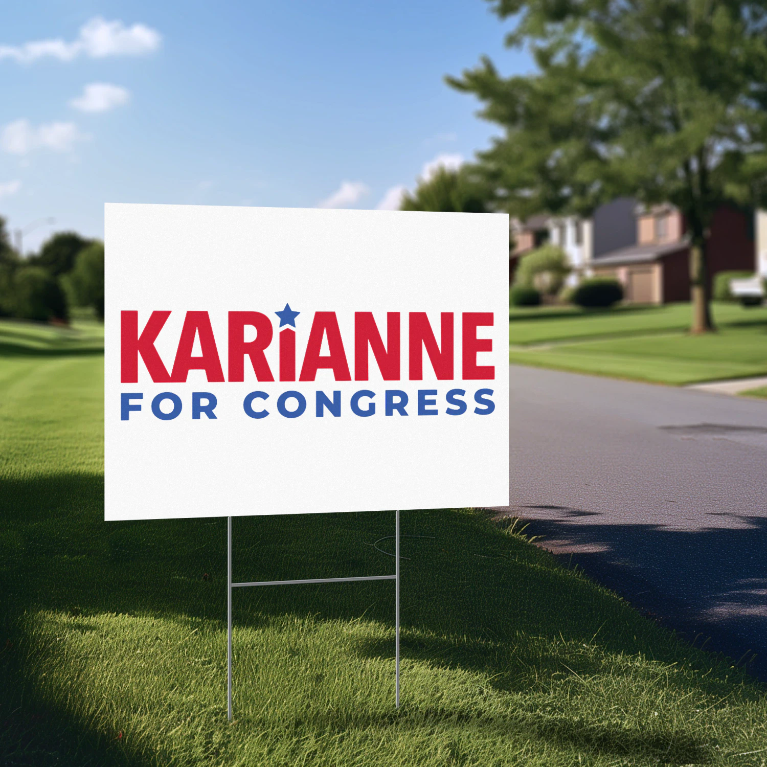 Karianne For Congress Yard Sign