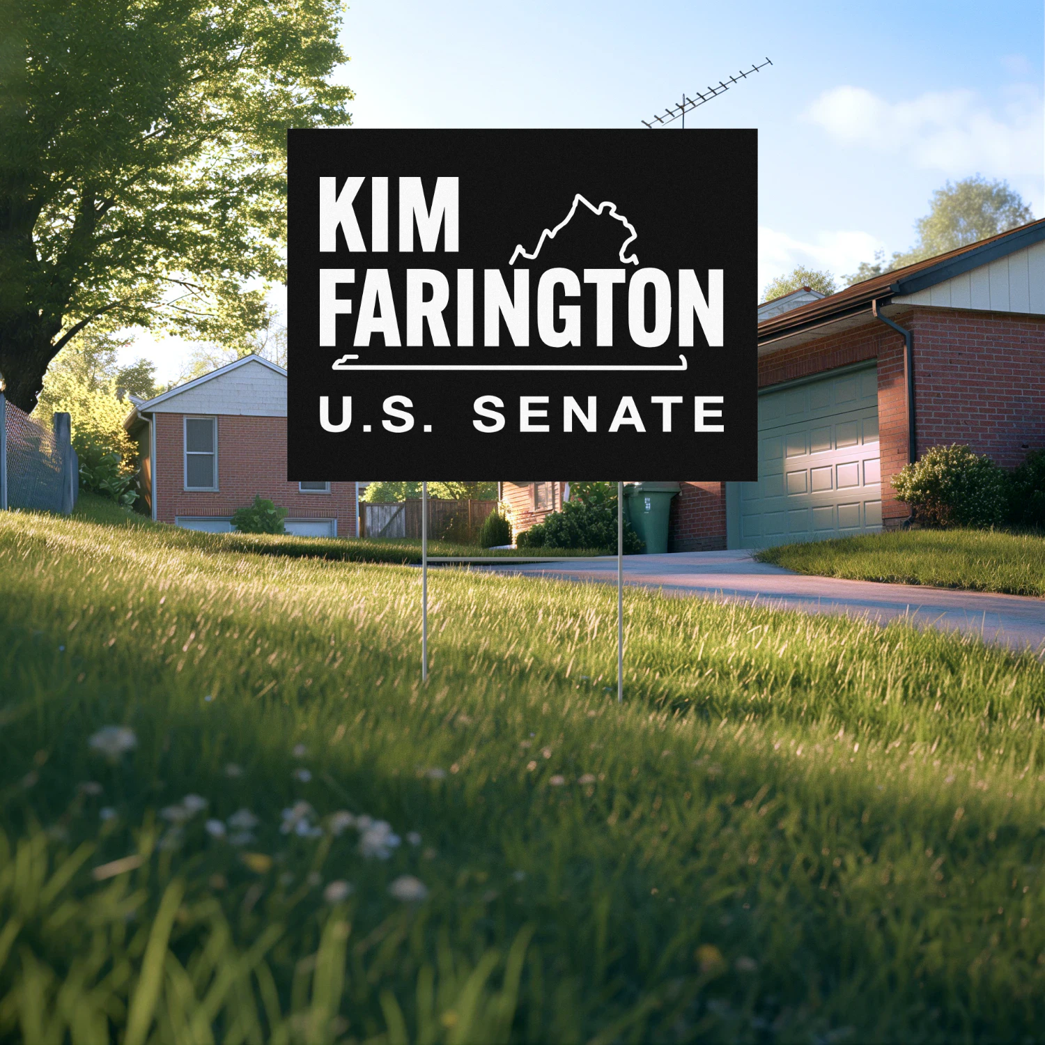 Kim Farington for Senate Yard Sign