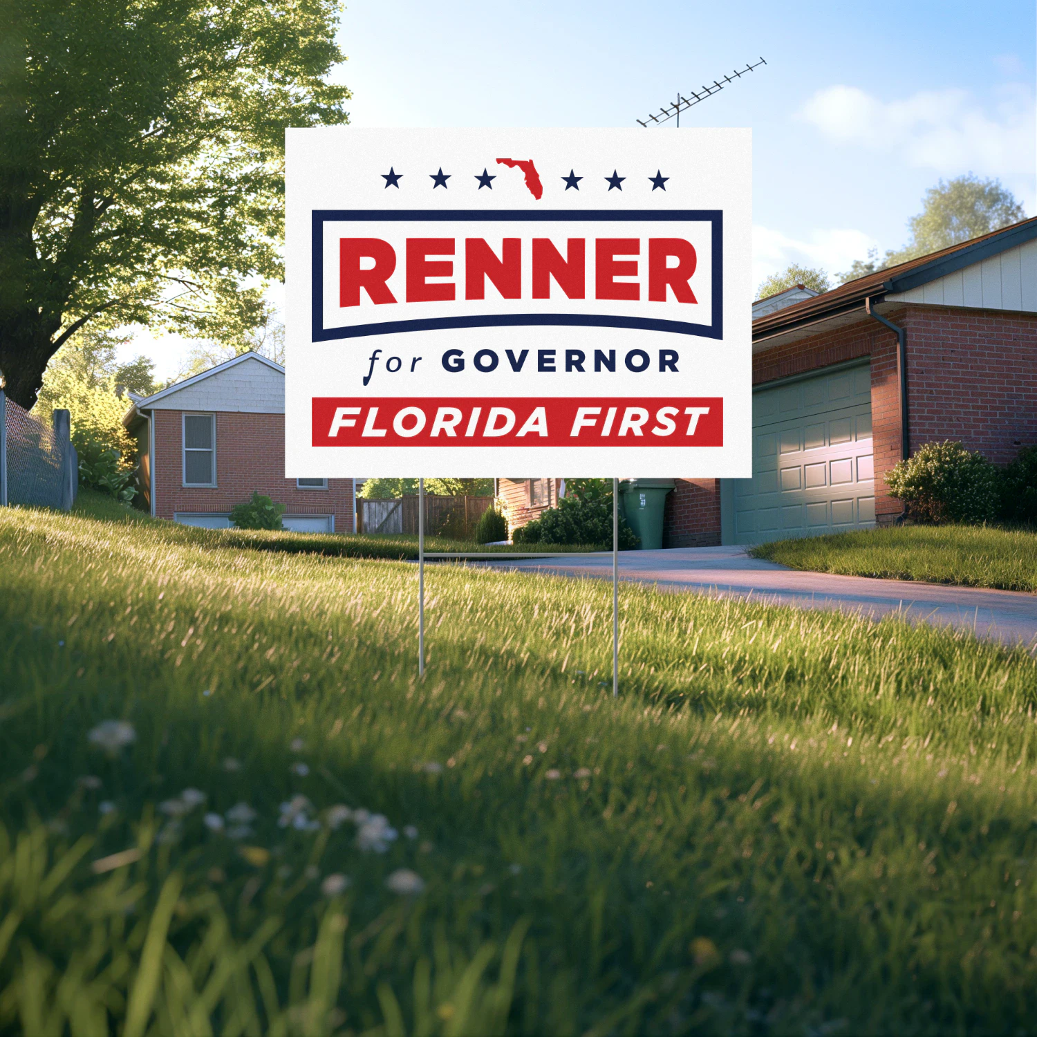 Paul Renner for Governor Yard Sign