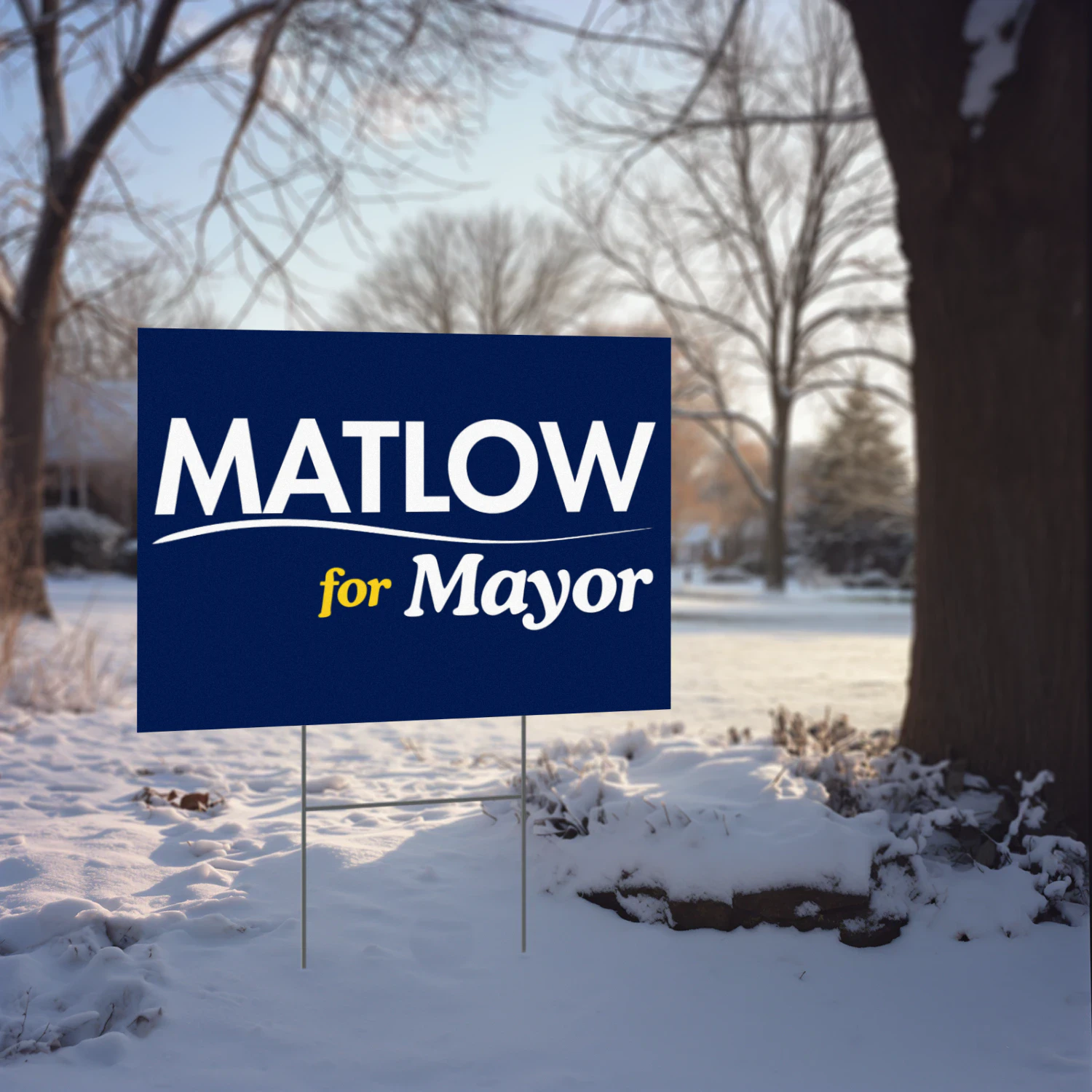 Matlow for Mayor Yard Sign - Josh Matlow and Toronto’s 2026 Mayoral Election Conversation