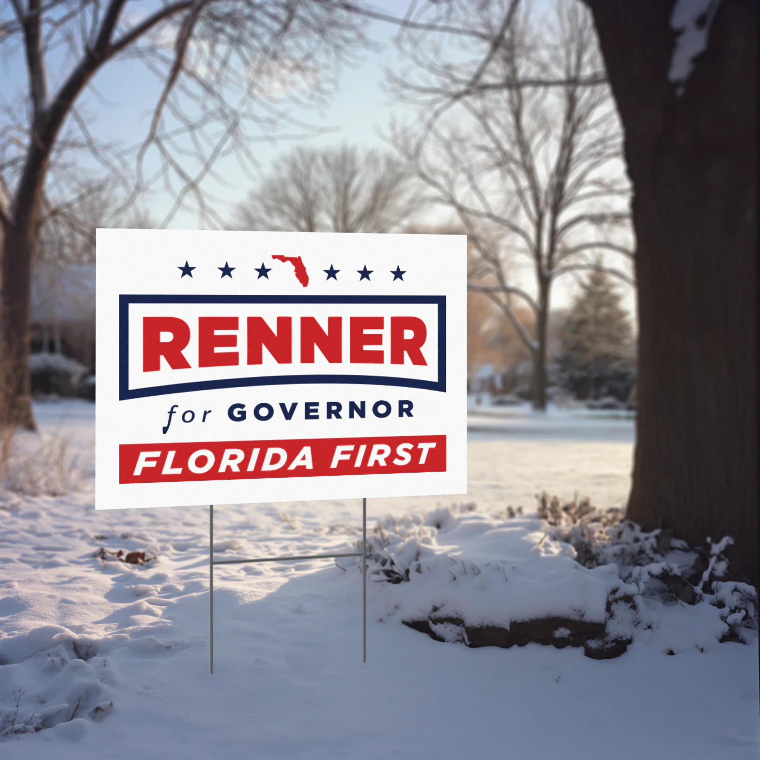 Paul Renner for Governor Yard Sign