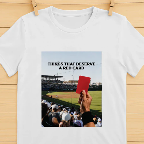 Things That Deserve A Red Card Shirt