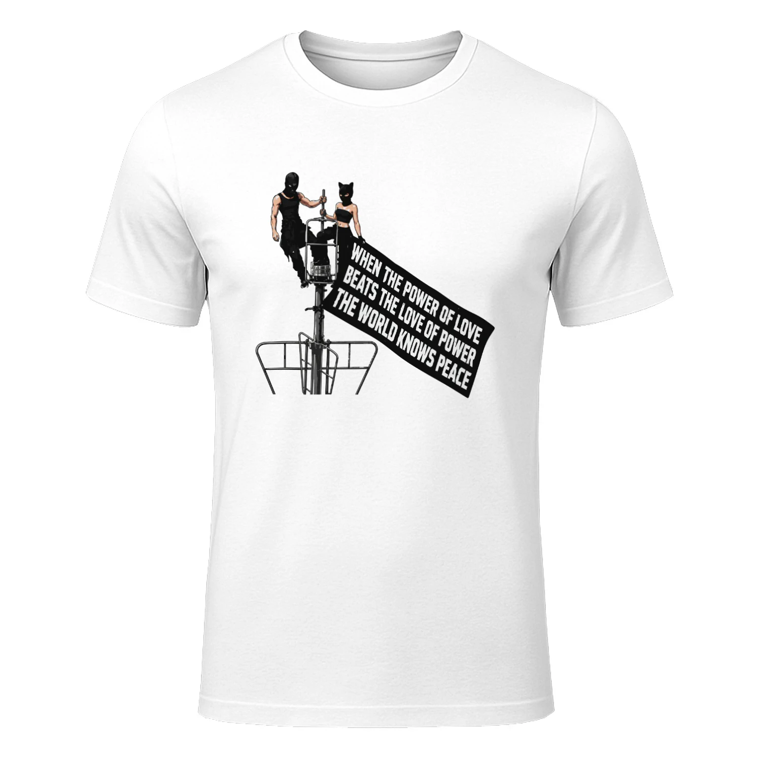 Empire State Building When The Power Of Love Beats The Love Of Power Shirt