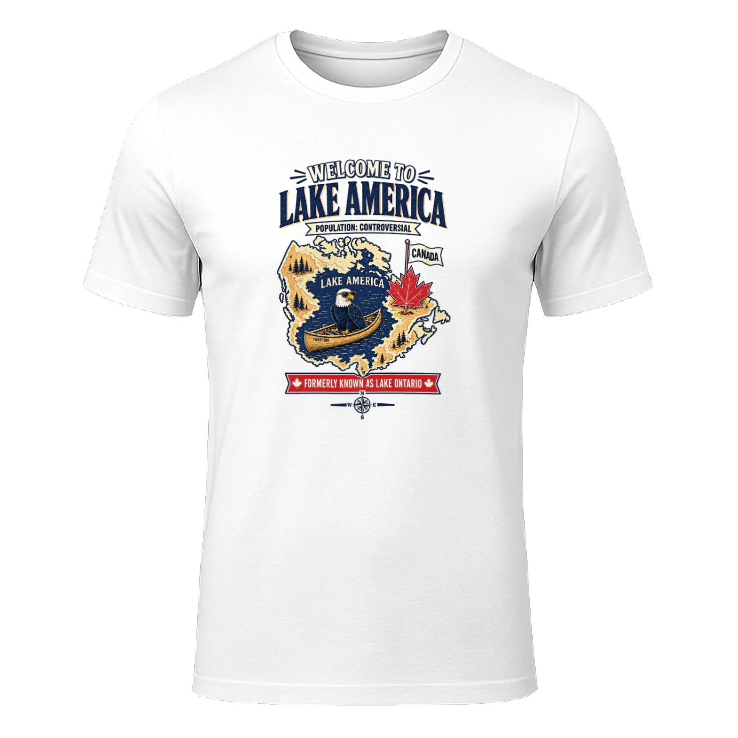 Welcome To Lake America Formerly Lake Ontario Since 2026 Shirt