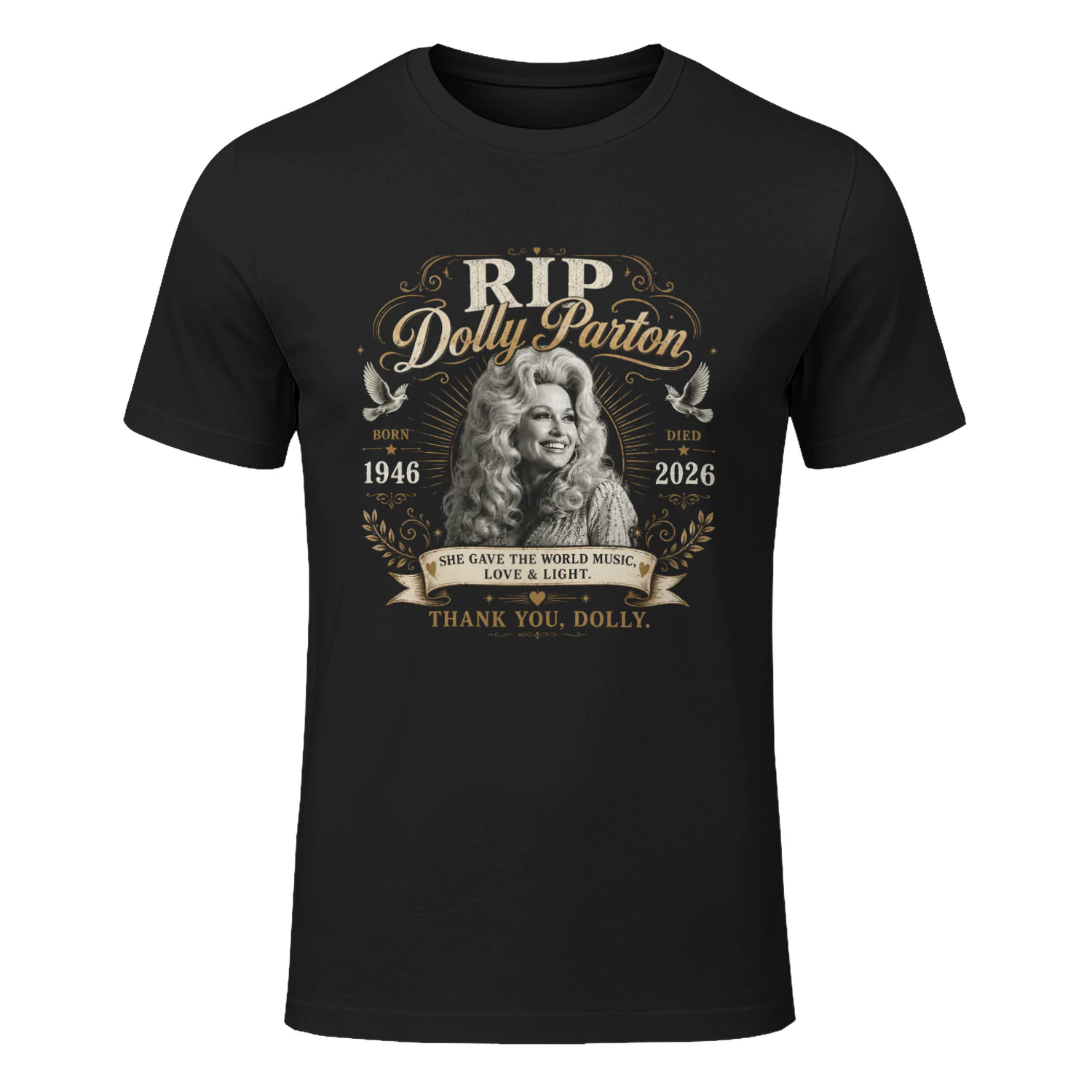 RIP Dolly Parton 1946-2026 Shirt